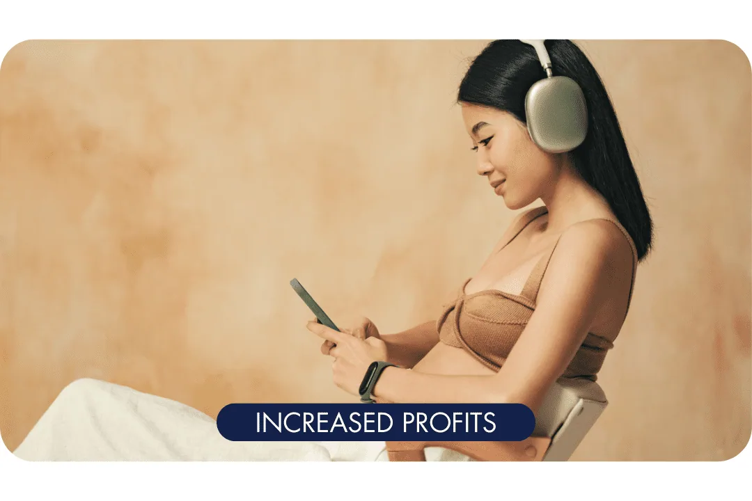 Increased profits