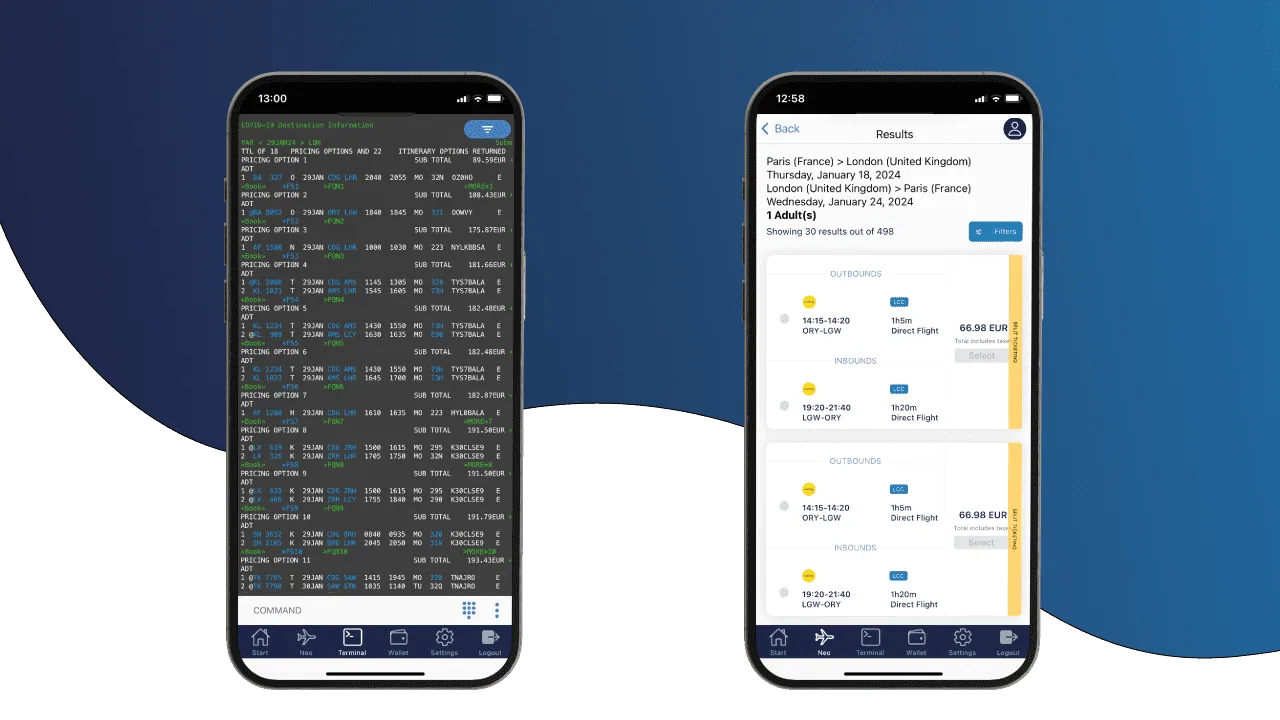 TTS WebAgent on desktop and mobile