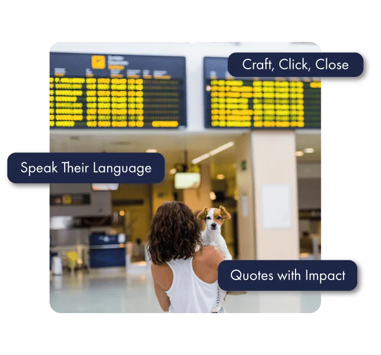 Personalized quote emails