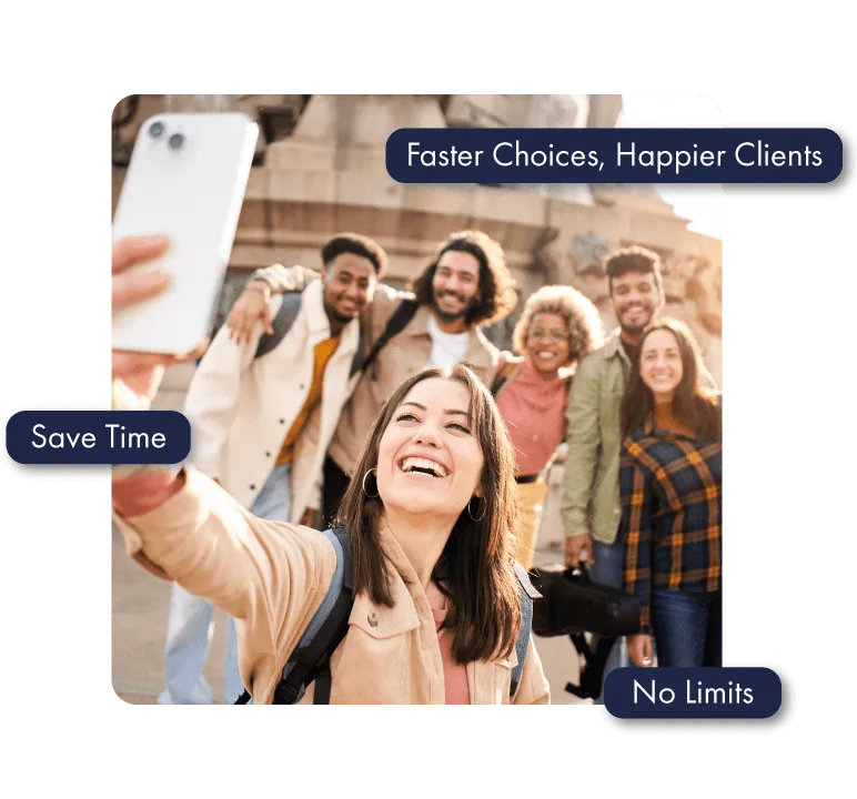 Multiple flight options in one email