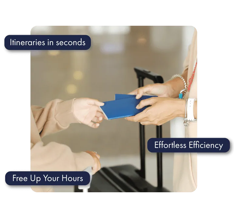 Creating an itinerary in seconds